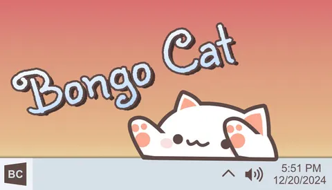 Bongo Cat, 스팀 동접 15만 명 돌파하며 4위 등극
