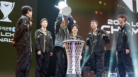 젠지, BFX 3:0 완파 LCK컵 전승 우승 달성