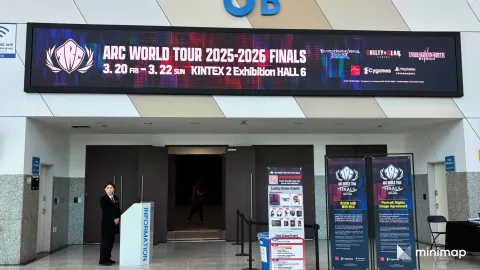 아크 월드 투어 파이널, 마블 투혼 첫 시연