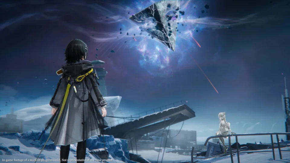 명일방주 엔드필드 PS5 콘솔 게임플레이 고화질 장면