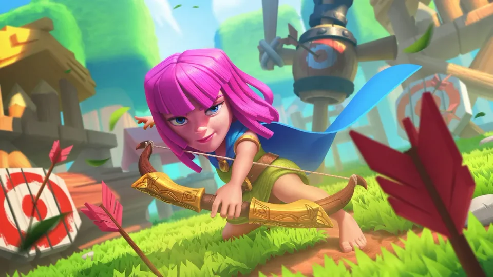 클래시로얄 아처 공식 일러스트 슈퍼셀