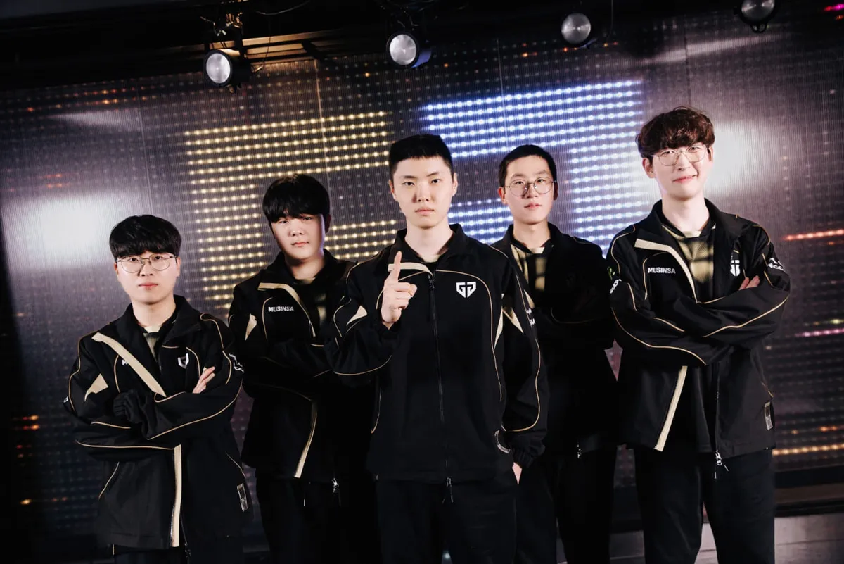 젠지 Gen.G 2026 LCK컵 전승 우승 트로피 세리머니