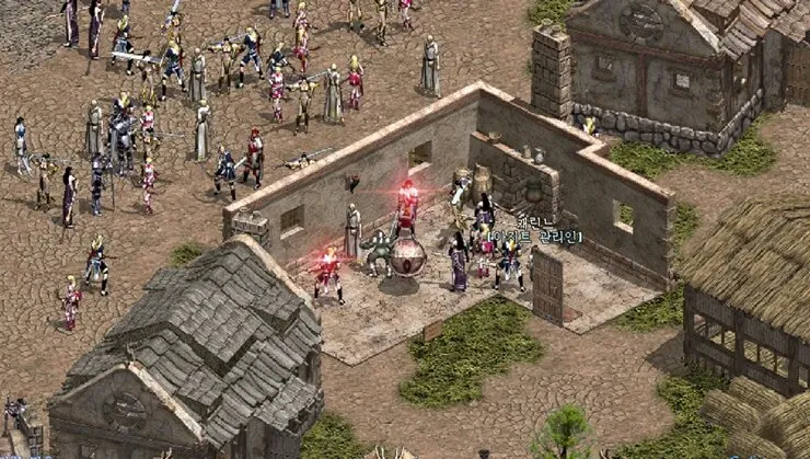 리니지 클래식 기란 마을 스크린샷