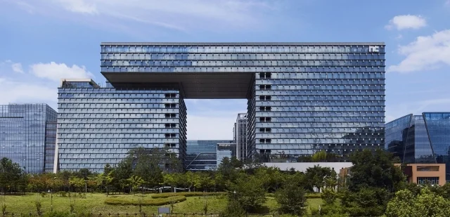 엔씨소프트 판교 신사옥 건물 전경