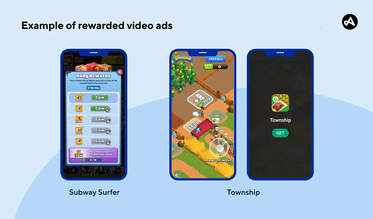 모바일 게임 리워드 영상 광고 - AI 광고 최적화로 수익 극대화