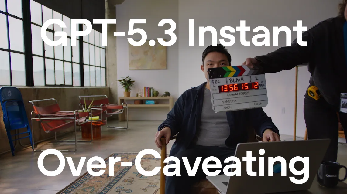 GPT-5.3 Instant 과잉 경고 over-caveating 감소 OpenAI 벤치마크