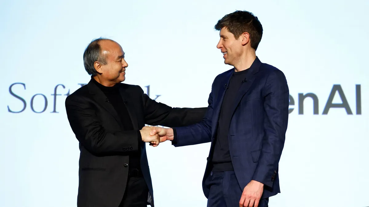 손정의 소프트뱅크 CEO와 샘 올트먼 OpenAI CEO 도쿄 이벤트