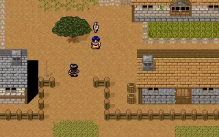 어스토니시아 스토리 DOS 마을 탐험 게임플레이