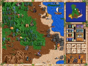 Heroes of Might and Magic 2 스크린샷