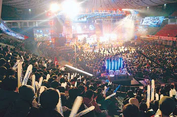 2000년대 중반 스타크래프트 프로리그 결승전 경기장