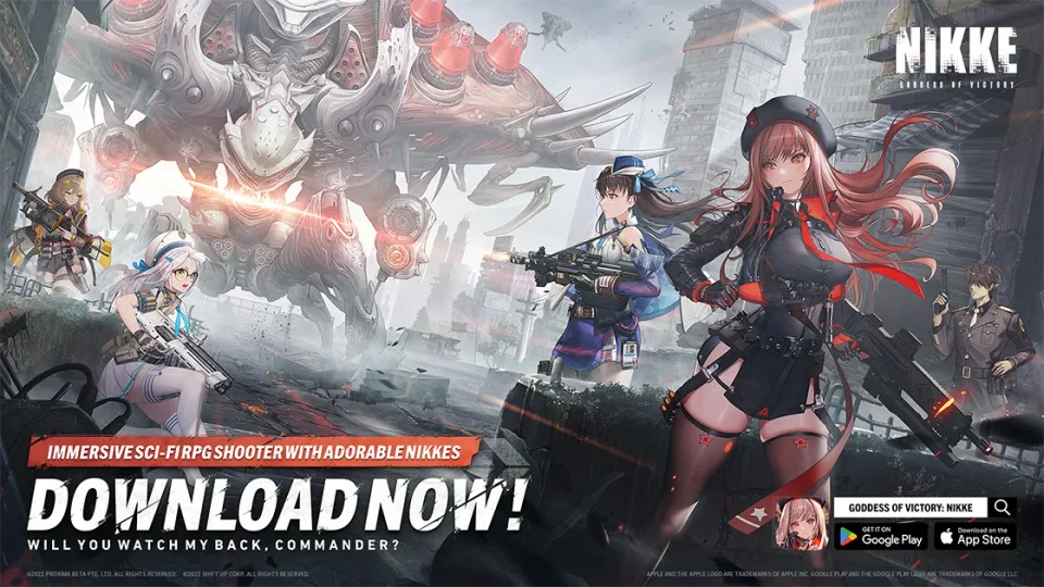 NIKKE 승리의 여신 니케 게임 이미지